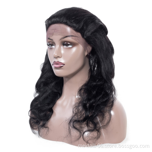 wholesale cheap factory price 100% human hair 360 Lace Frontal closure body wave closure 360 lace closure with baby hair